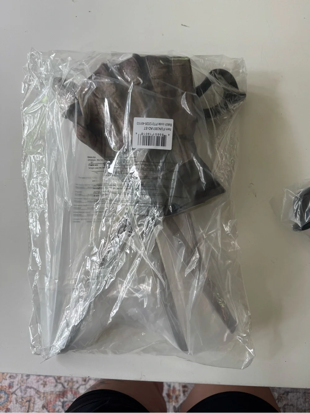 Horror Scissor Hand Party Prop - Black and Brown